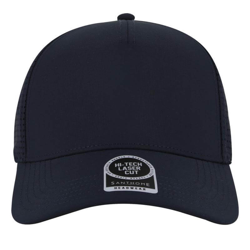 Ace Santhome 5 Panel Dryncool® Sports Cap Navy Blue 1