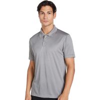 Adf Santhome All Day Fresh Polo Shirt With Uv Protection Grey