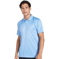 Adf Santhome All Day Fresh Polo Shirt With Uv Protection Sky Blue