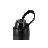 Aero Sip Hans Larsen Recycled Stainless Steel Bottle With Dual Sip Lid Black 3