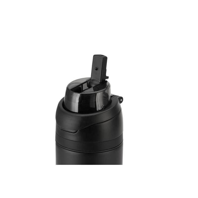 Aero Sip Hans Larsen Recycled Stainless Steel Bottle With Dual Sip Lid Black 4