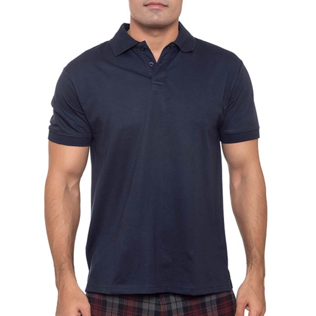 Bdnc Santhome Polo Shirt With Uv Protection Navy Blue