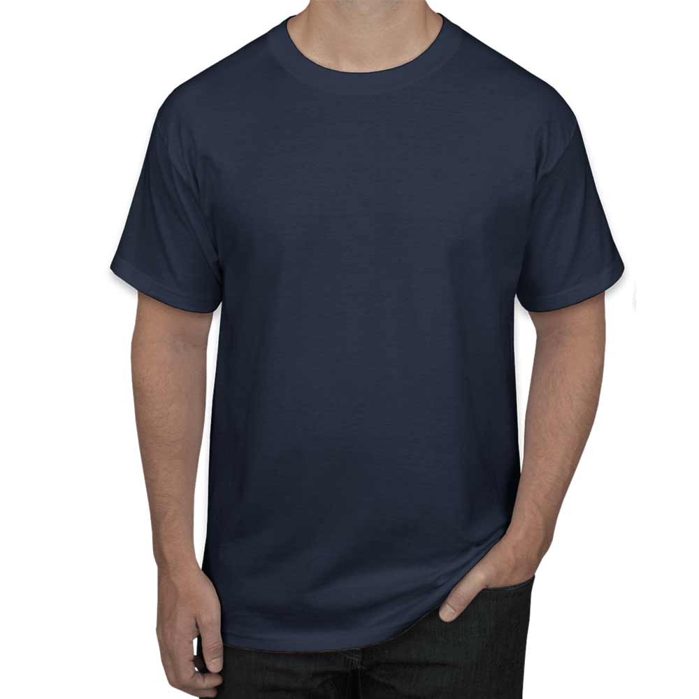 Bioone80 By Santhome Premium Roundneck T Shirt Navy Blue