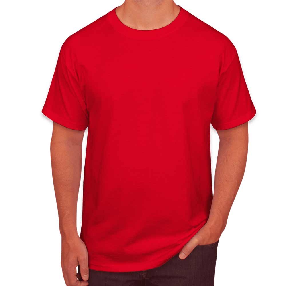 Bioone80 By Santhome Premium Roundneck T Shirt Red