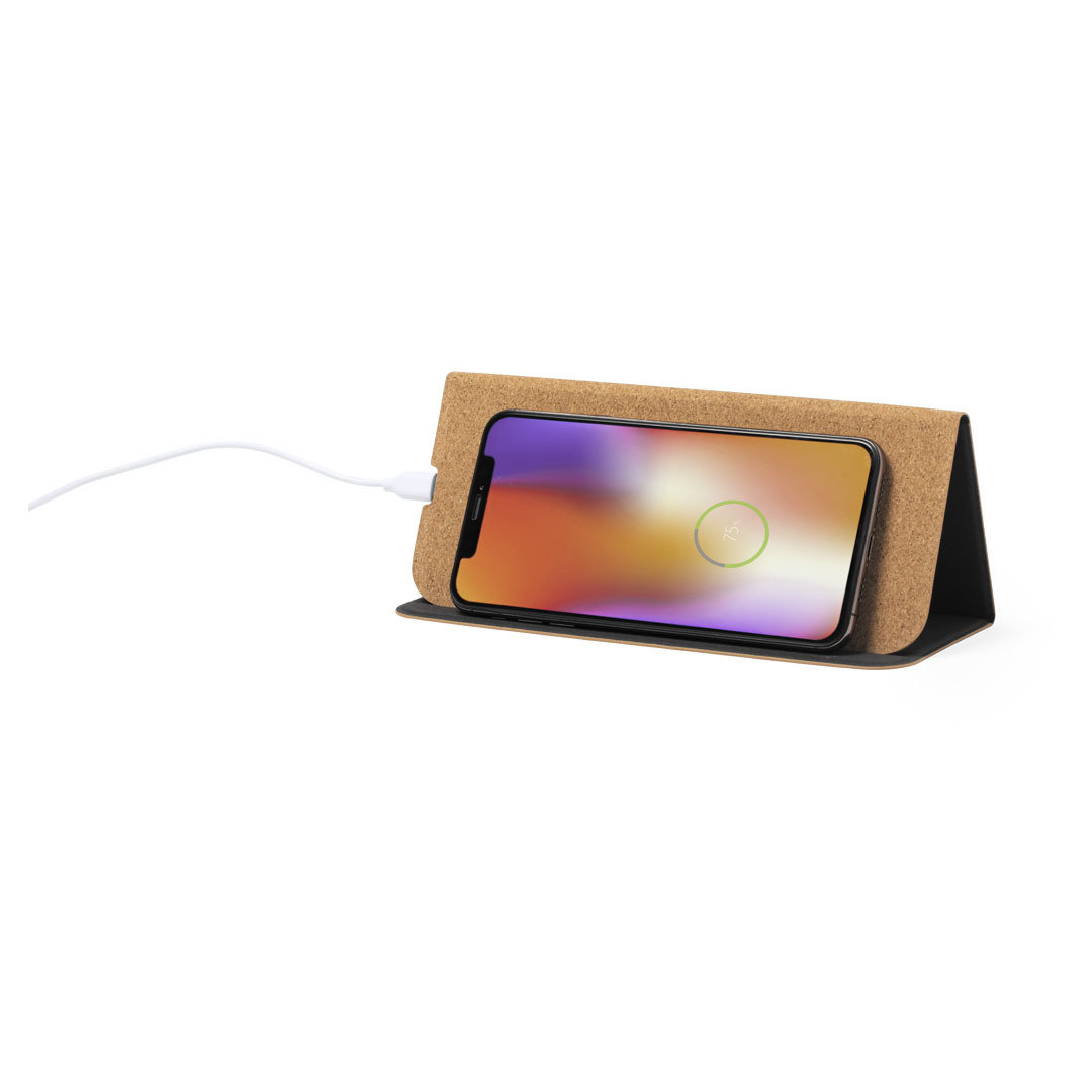 Debno Giftology Cork Mouse Pad With 15w Wireless Charger 2