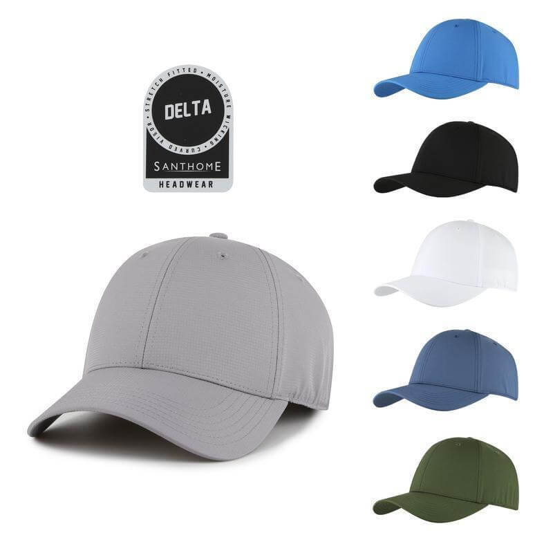 Delta Santhome® Dryncool® Performance Stretch Fitted Cap