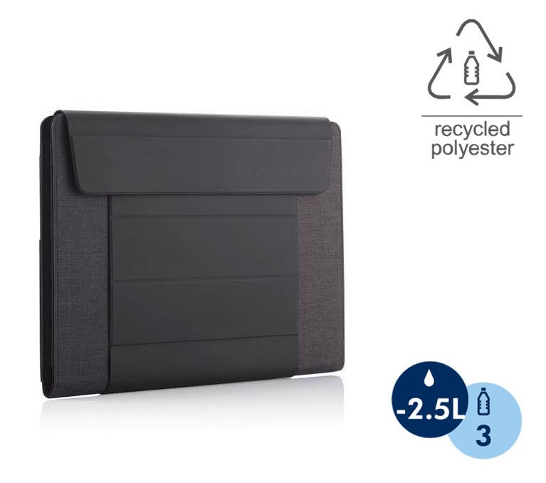 Fulda Change Collection Rpet Laptop Case & Workstation Black