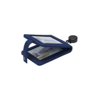 Koln Santhome Id Cardholder With Reel Badge Navy Blue 5