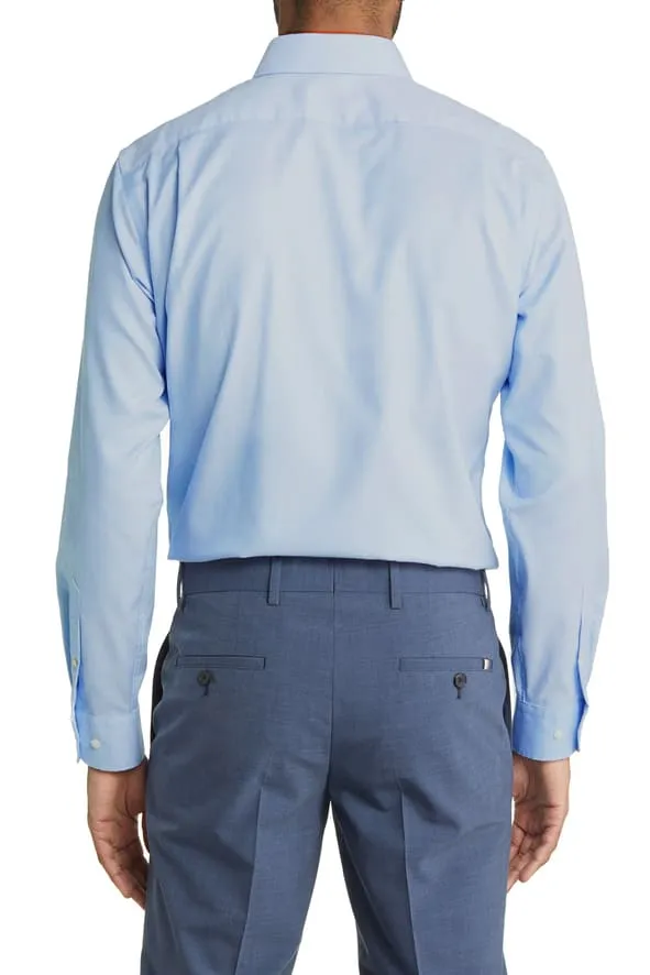 Oxford Santhome Men's Business Wrinkle Free Formal Shirt 2