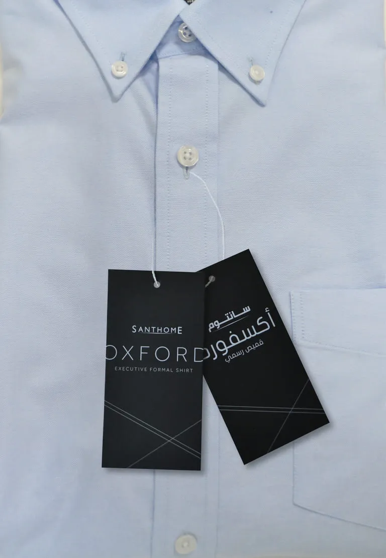 Oxford Santhome Men's Business Wrinkle Free Formal Shirt 3