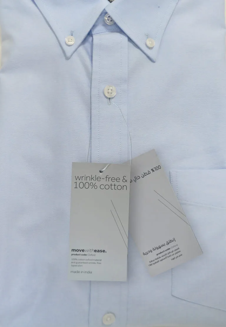 Oxford Santhome Men's Business Wrinkle Free Formal Shirt 4