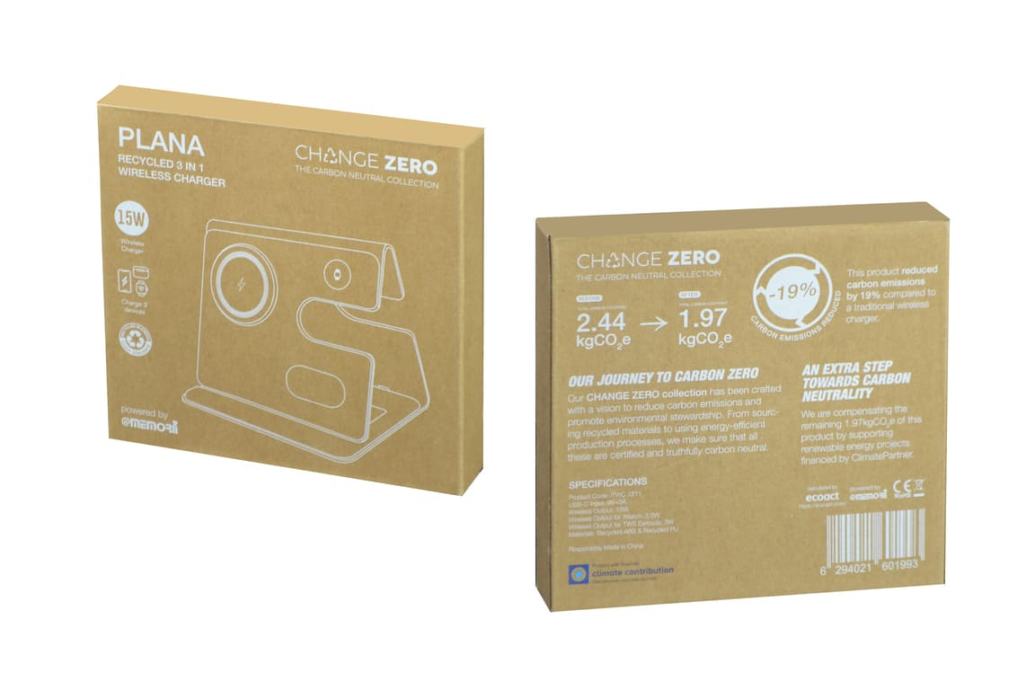 Plana Change Zero Recycled 3 In 1 Wireless Charger Station 4