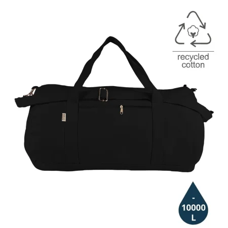 Puebla Grs Certified Recycled Cotton Duffel : Gym Bag 1