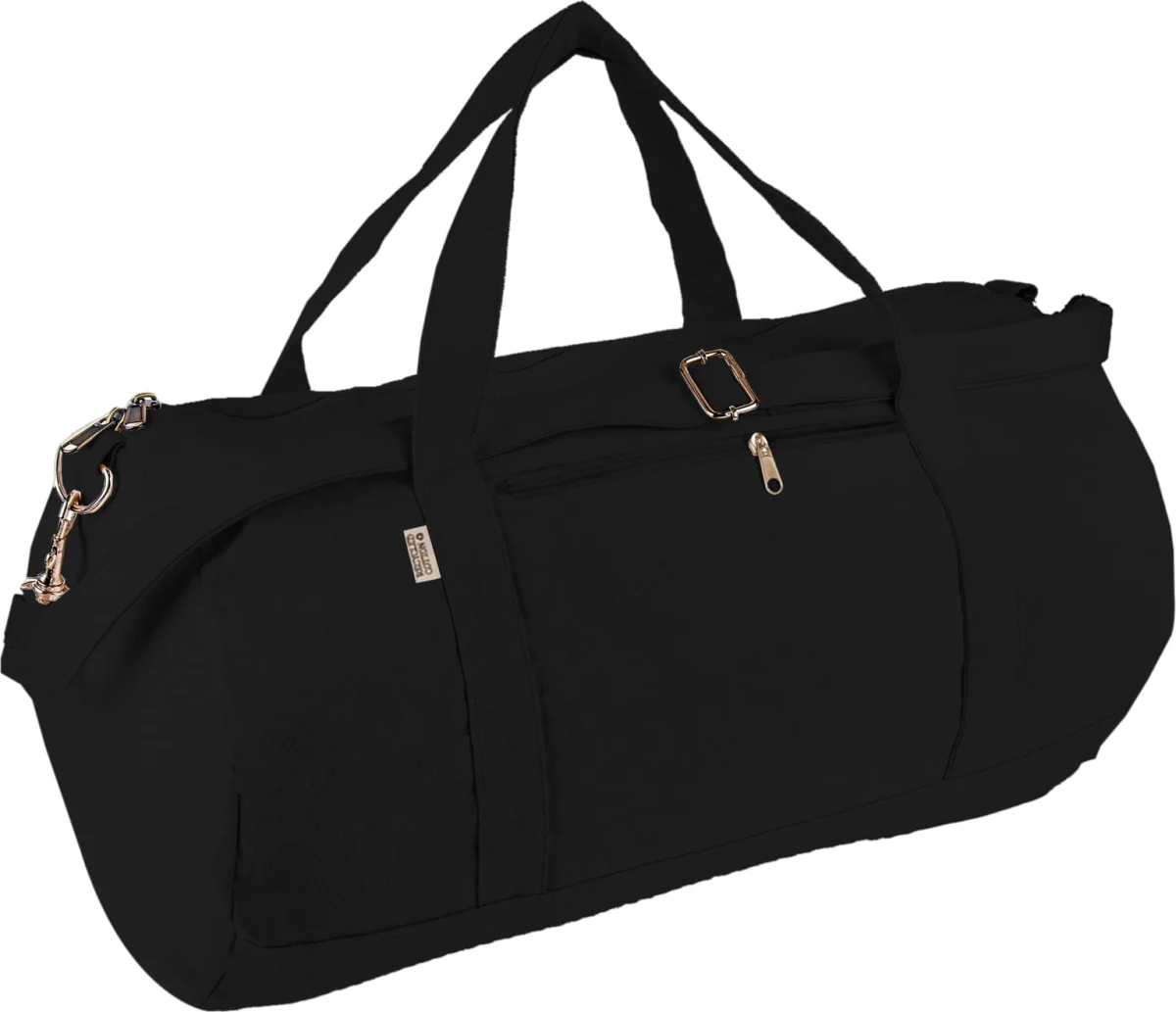 Puebla Grs Certified Recycled Cotton Duffel : Gym Bag
