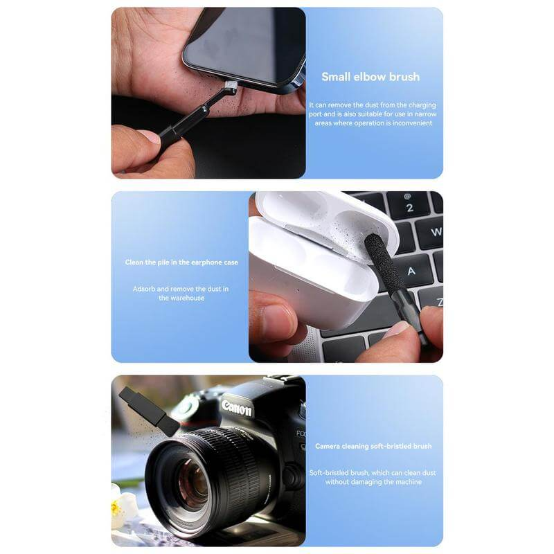 Romont Giftology 6 In 1 Mag Wireless Charger, Multicable & Cleaning Kit 8