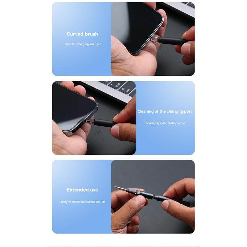 Romont Giftology 6 In 1 Mag Wireless Charger, Multicable & Cleaning Kit 9