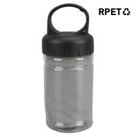 Rpet Microfiber Cooling Towel In Carry Bottle