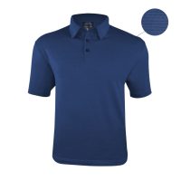 Sandies & Putt Santhome Men's Golf Polo With Uv Protection Navy Blue