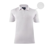 Sandies & Putt Santhome Men's Golf Polo With Uv Protection White