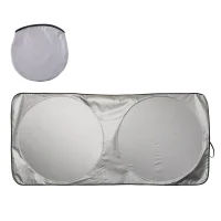 Tipato Silver : Black Polyester Sunshades