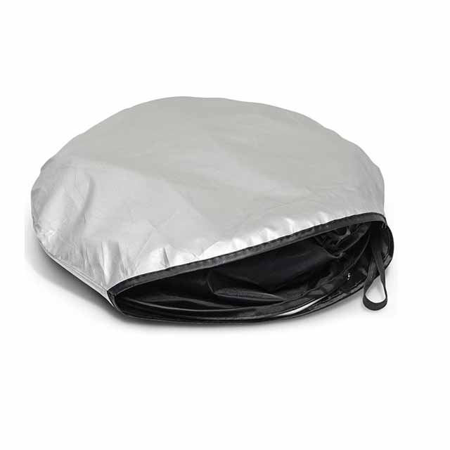 Tipato Silver : Black Polyester Sunshades 3
