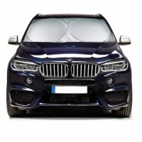 Tipato Silver : Black Polyester Sunshades 5