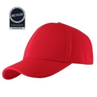 Titan Santhome Recycled 6 Panel Adjustable Cap Red