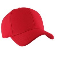 Titan Santhome Recycled 6 Panel Adjustable Cap Red 3