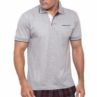 Tropikana Santhome Dryncool Polo Shirt With Uv Protection Grey