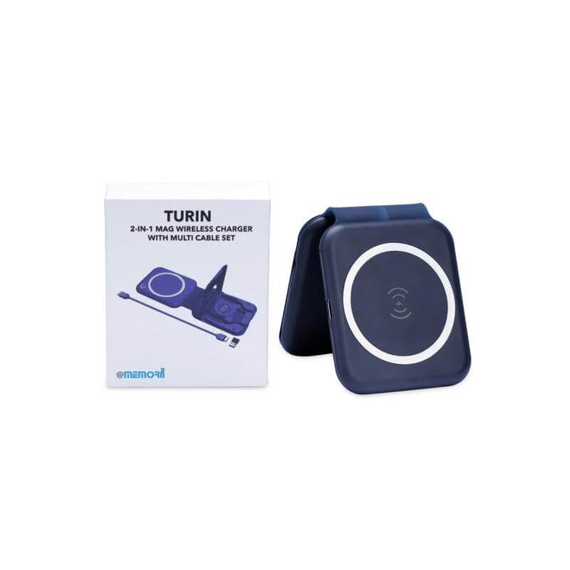Turin @memorii Foldable Wireless Charger And Multicable Set 5