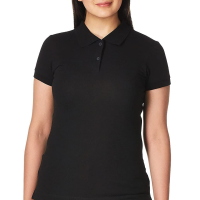 Wbdnc Santhome Women's Polo Shirt With Uv Protection Black